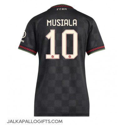 Bayern Munich Jamal Musiala #10 Kolmaspaita Naiset 2025-26 Lyhythihainen Bayern Munich Jamal Musiala #10 Kolmaspaita Naiset 2025-26 Lyhythihainen
